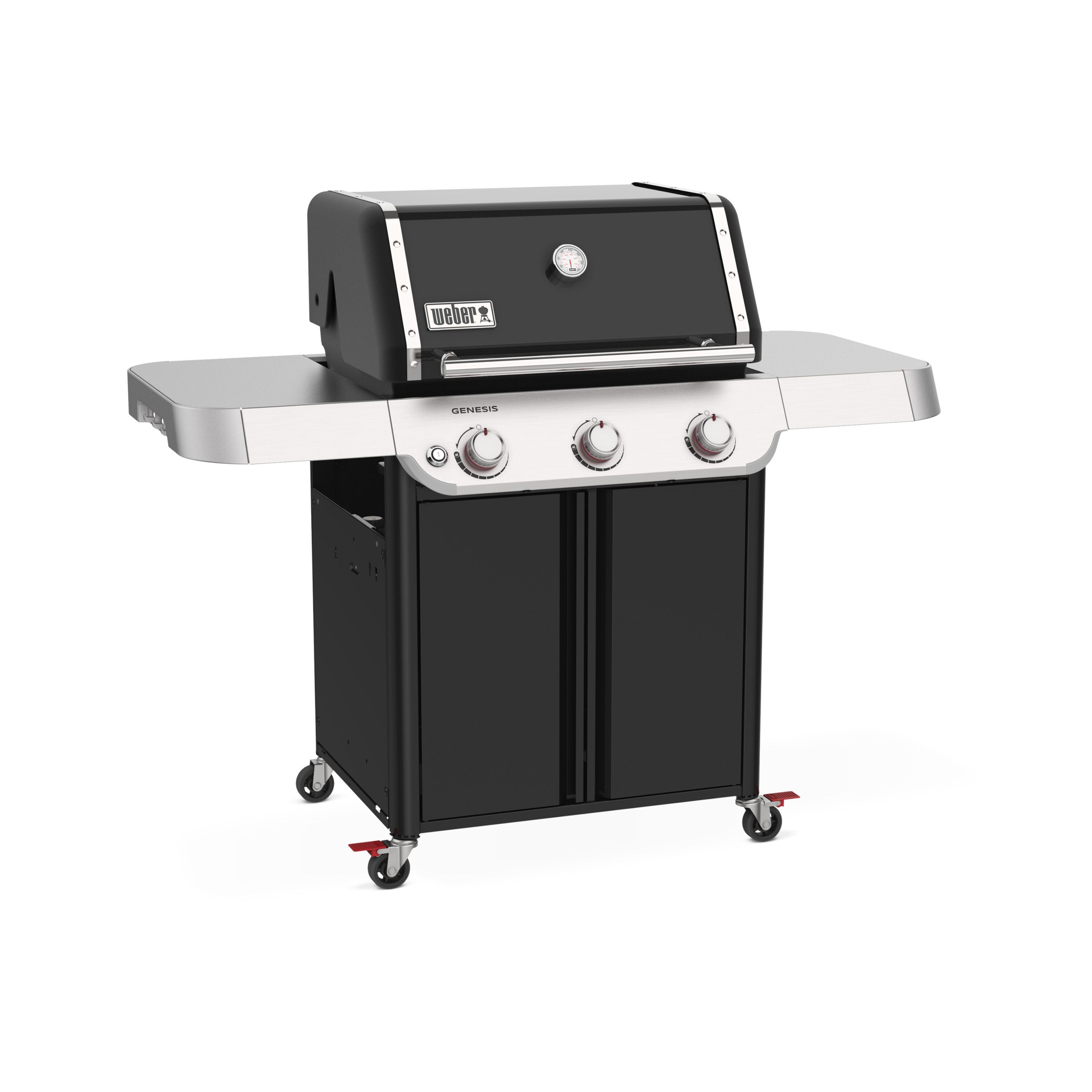 Weber Genesis E-315 Black 3 burner Gas Barbecue - 9