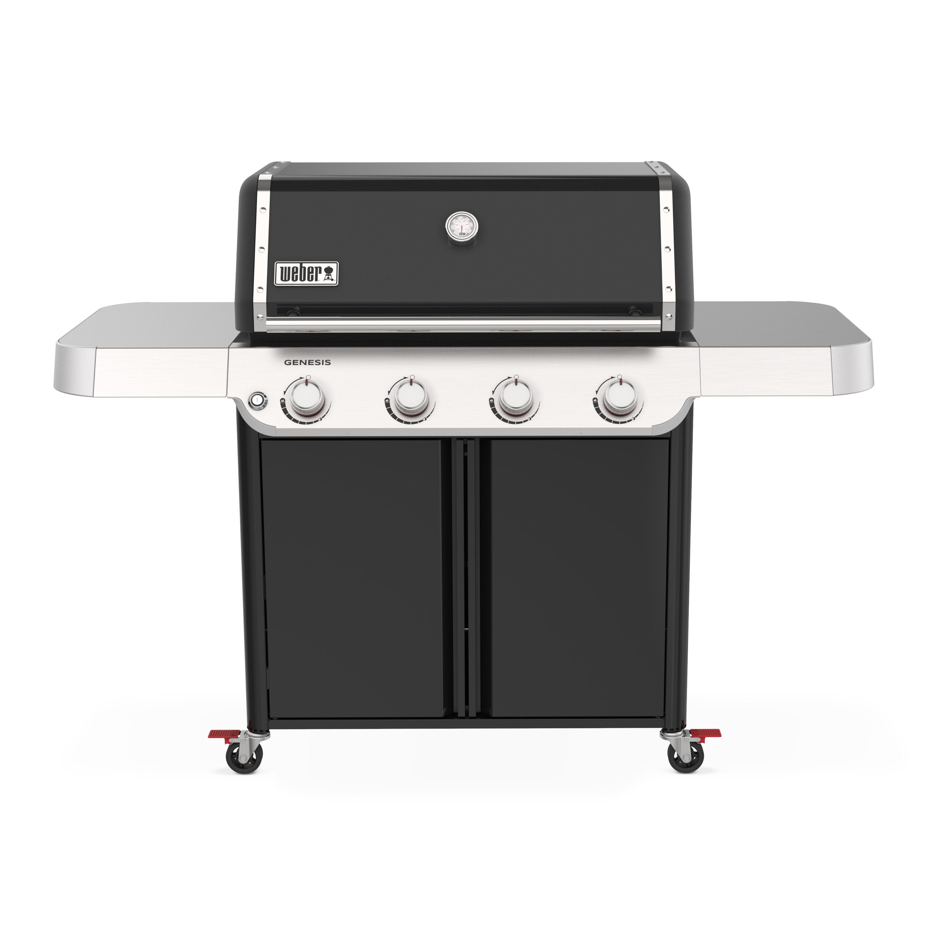 Weber Genesis E-415 Black 4 burner Gas BBQ