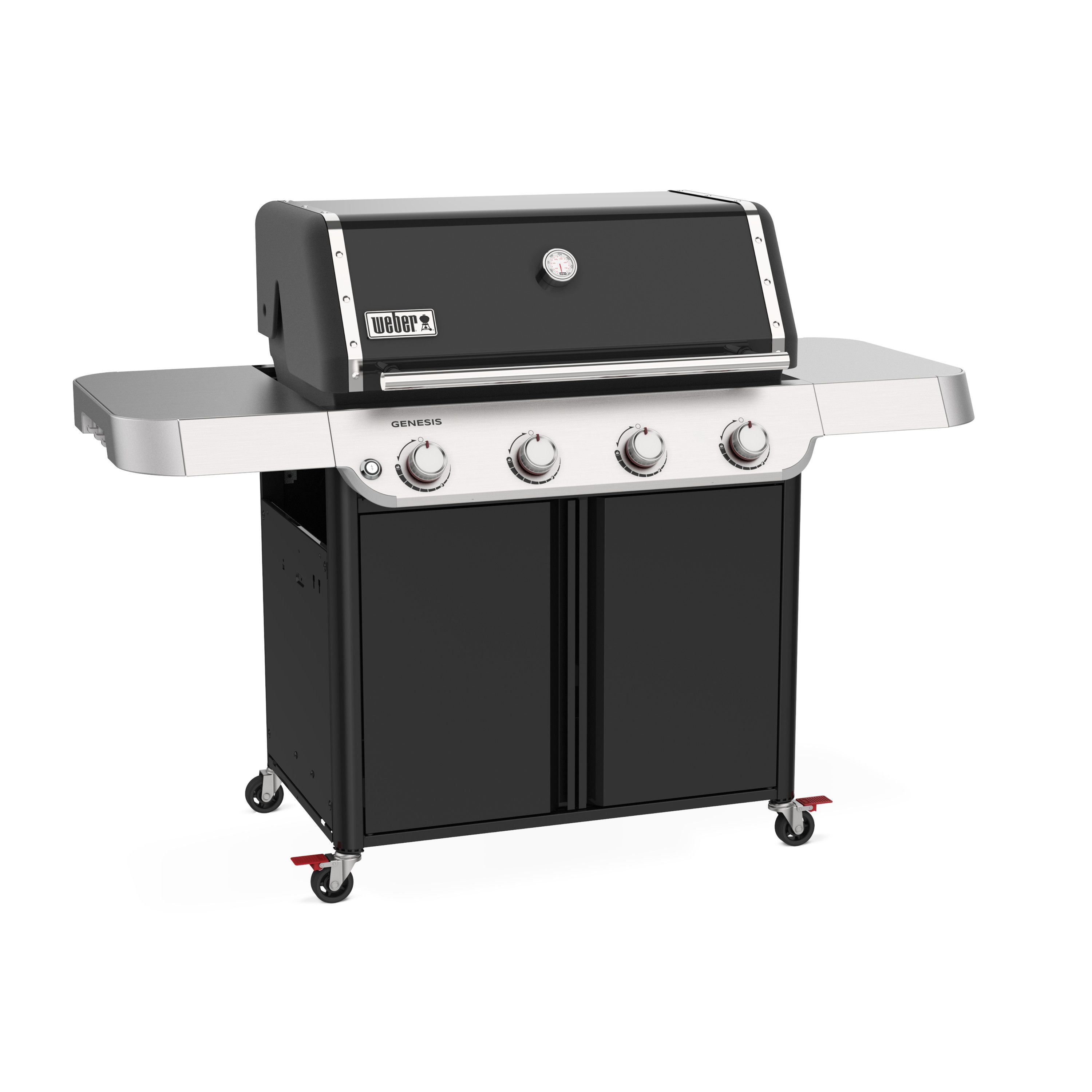 Weber Genesis E-415 Black 4 burner Gas BBQ - 7