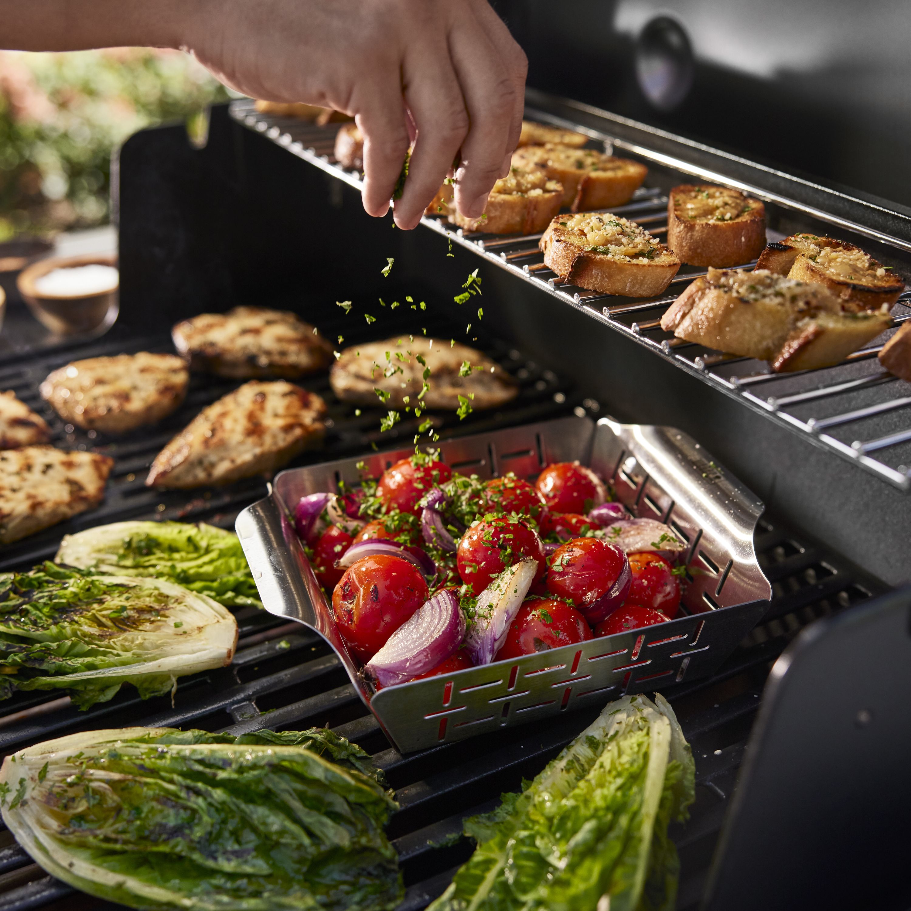 Weber Genesis E-415 Black 4 burner Gas BBQ - 3