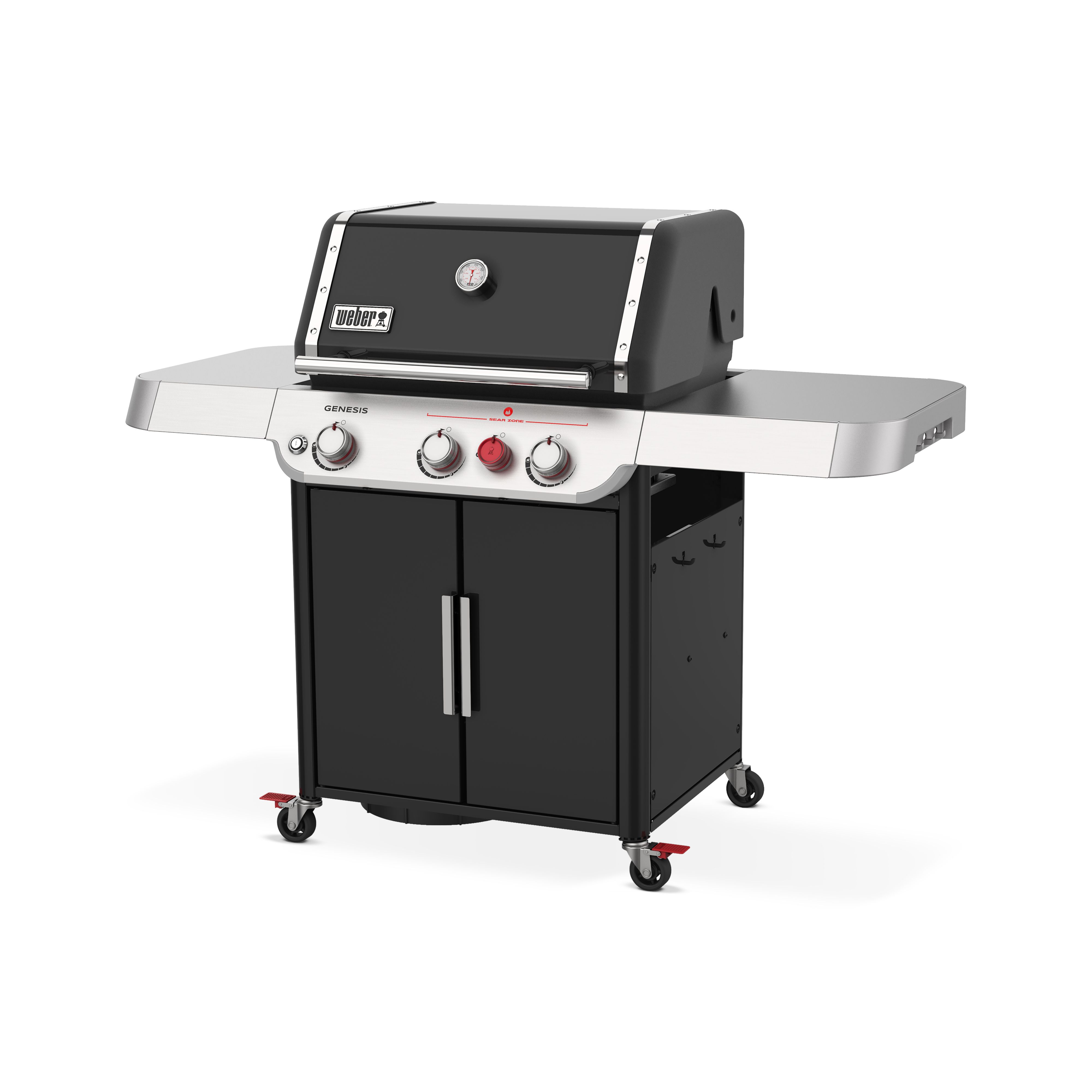 Weber Genesis E325S Black 3 burner Gas Barbecue DIY at B Q