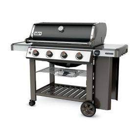 Weber Genesis® II E410™ GBS™ Black 4 burner Gas Barbecue