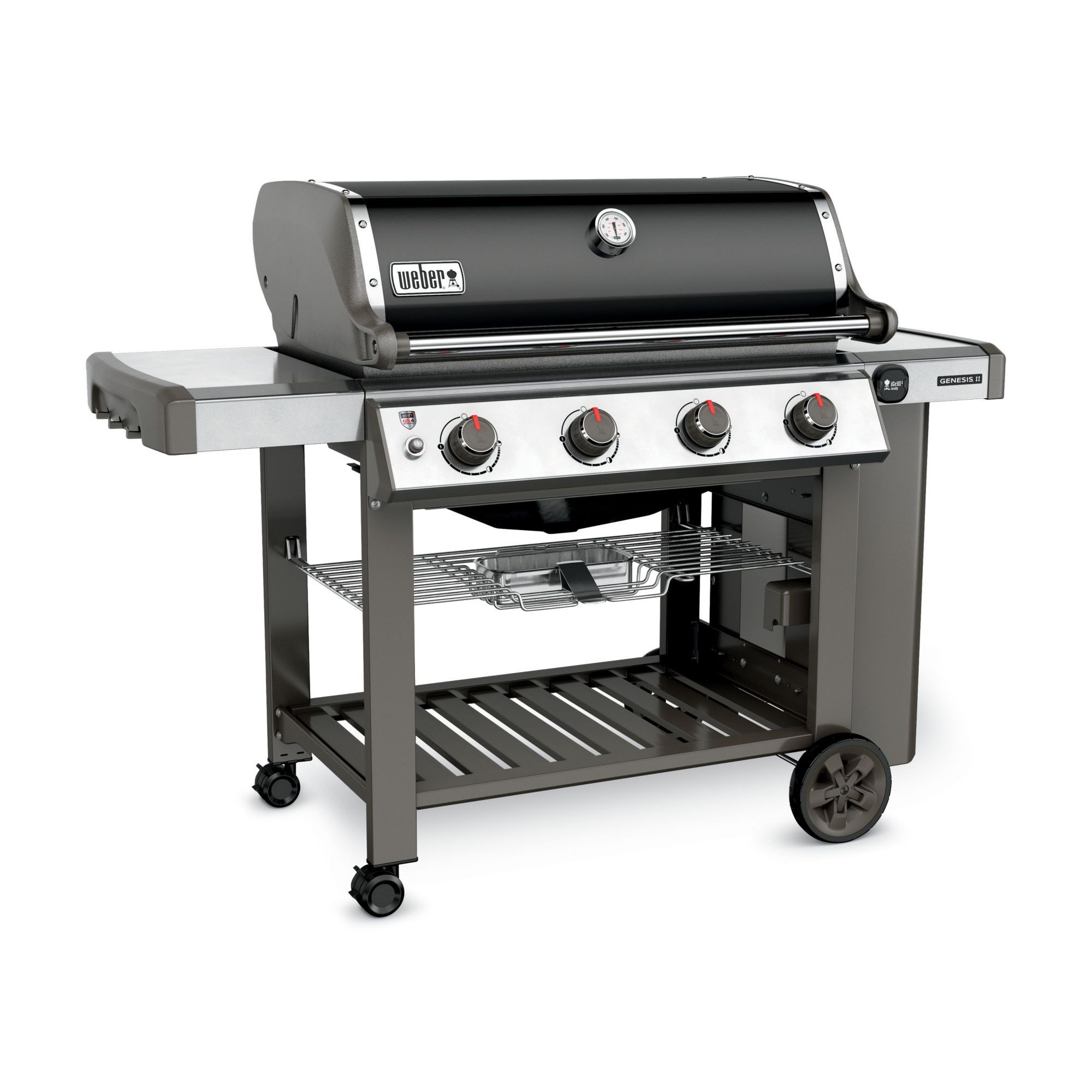 Weber Genesis® II E410™ GBS™ Black 4 burner Gas Barbecue - 3