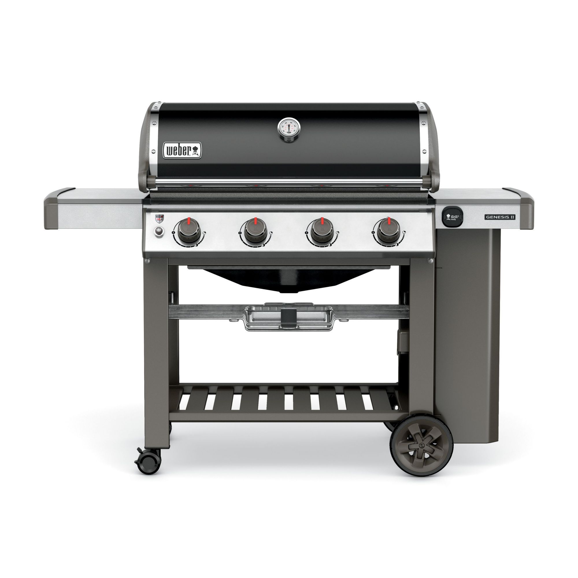 Weber Genesis® II E410™ GBS™ Black 4 burner Gas BBQ