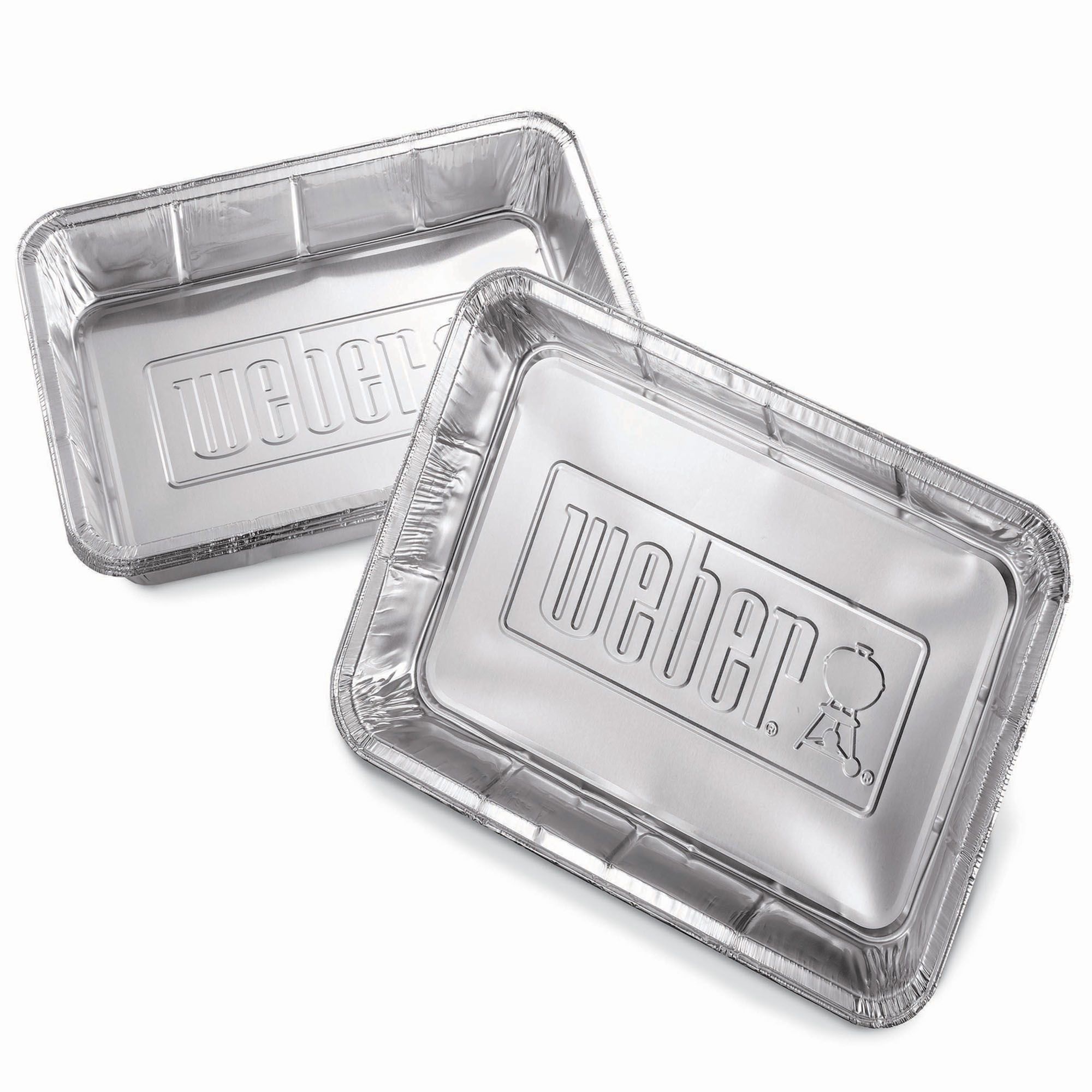 Weber Large Barbecue drip pan, Pack of 10