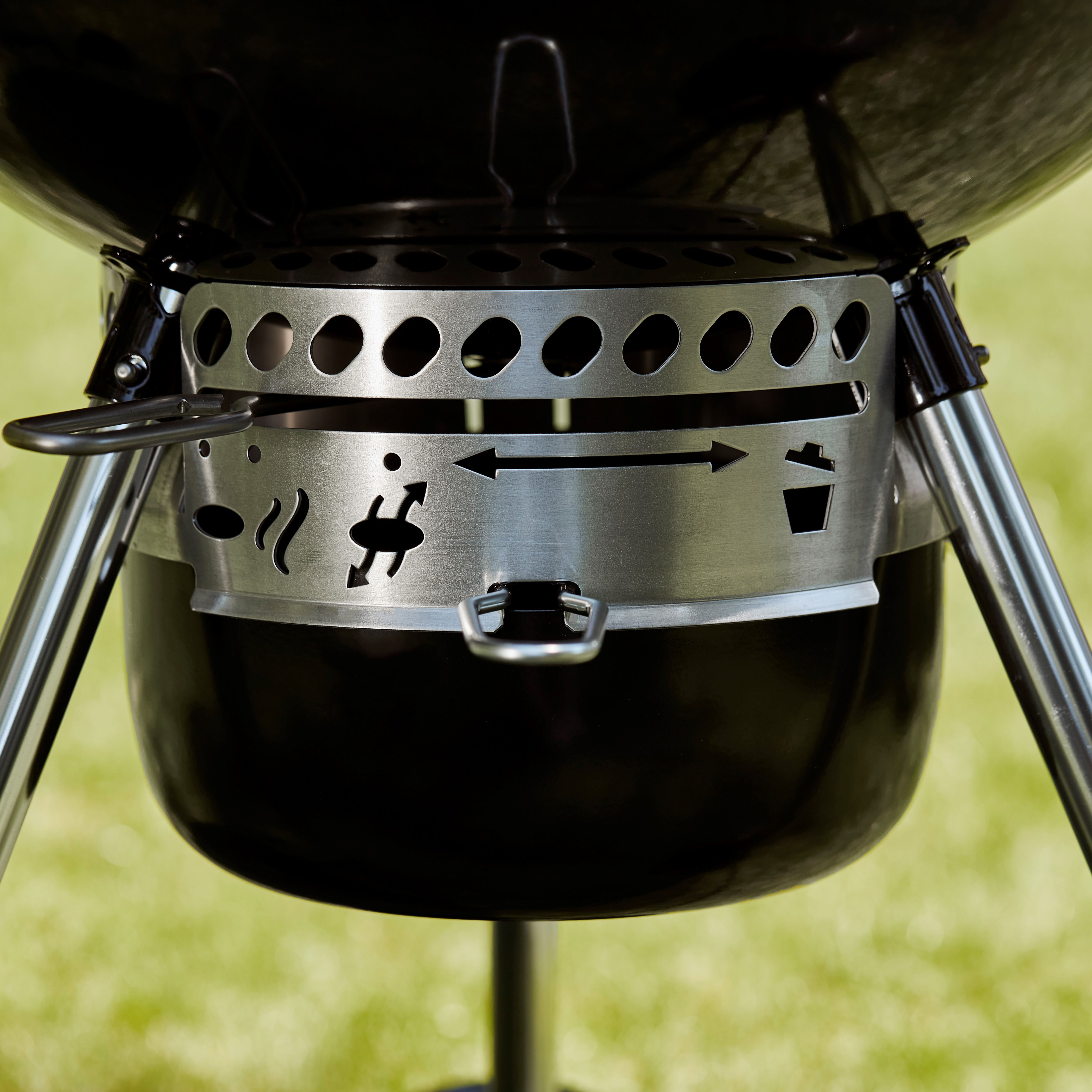 Weber Master-Touch GBS E-5750 Master Touch GBS Black Charcoal Barbecue (D) 570mm - 3