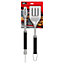 Weber Precision Black Stainless steel 2 piece Barbecue tool set