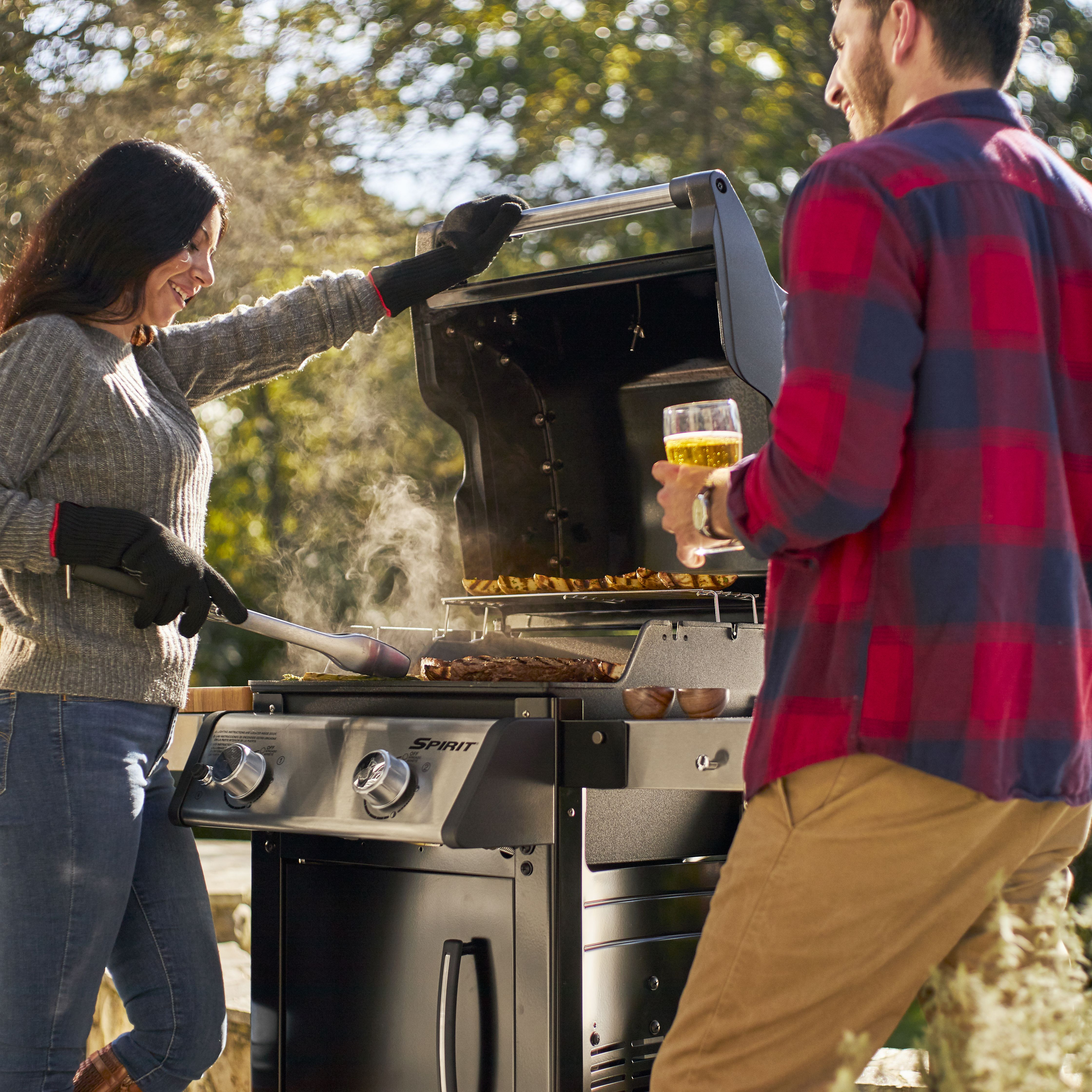 Weber Spirit E-215 Black 2 burner Gas BBQ - 4