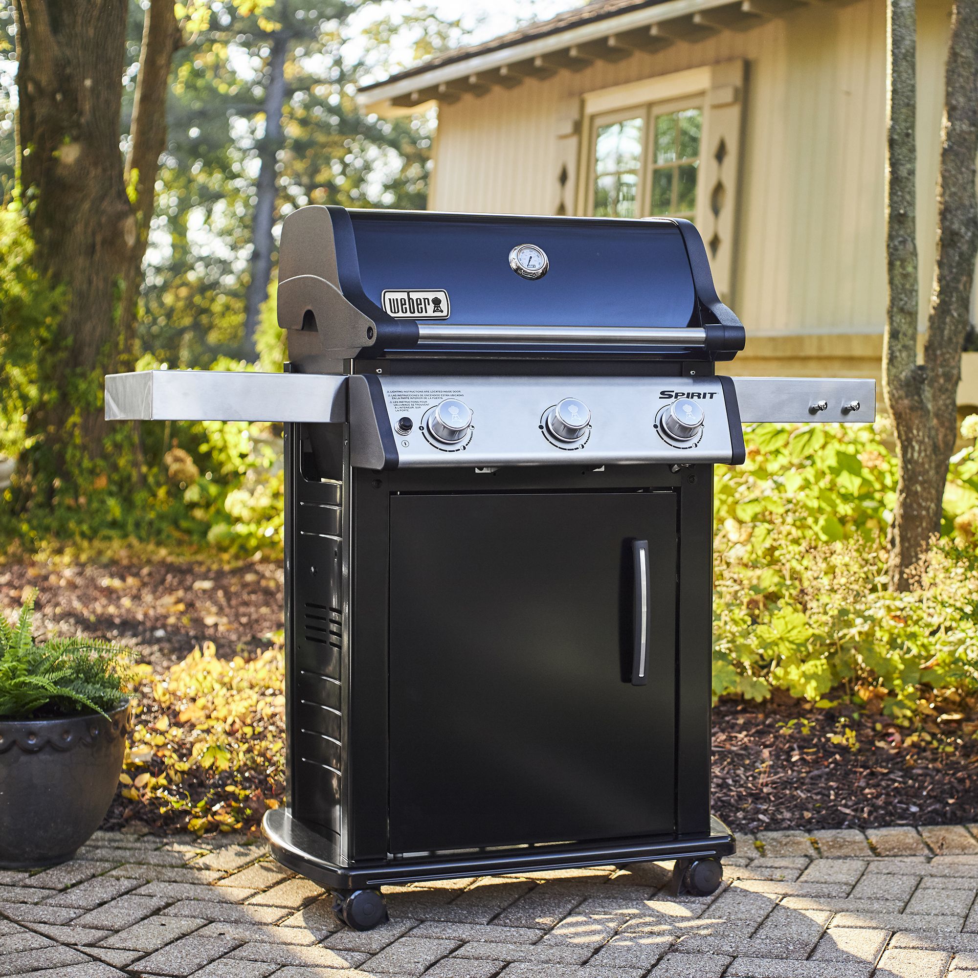 Weber Spirit E-315 GBS Black 3 burner Gas BBQ - 3