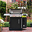 Weber Spirit EPX-325S Black 3 burner Gas Barbecue