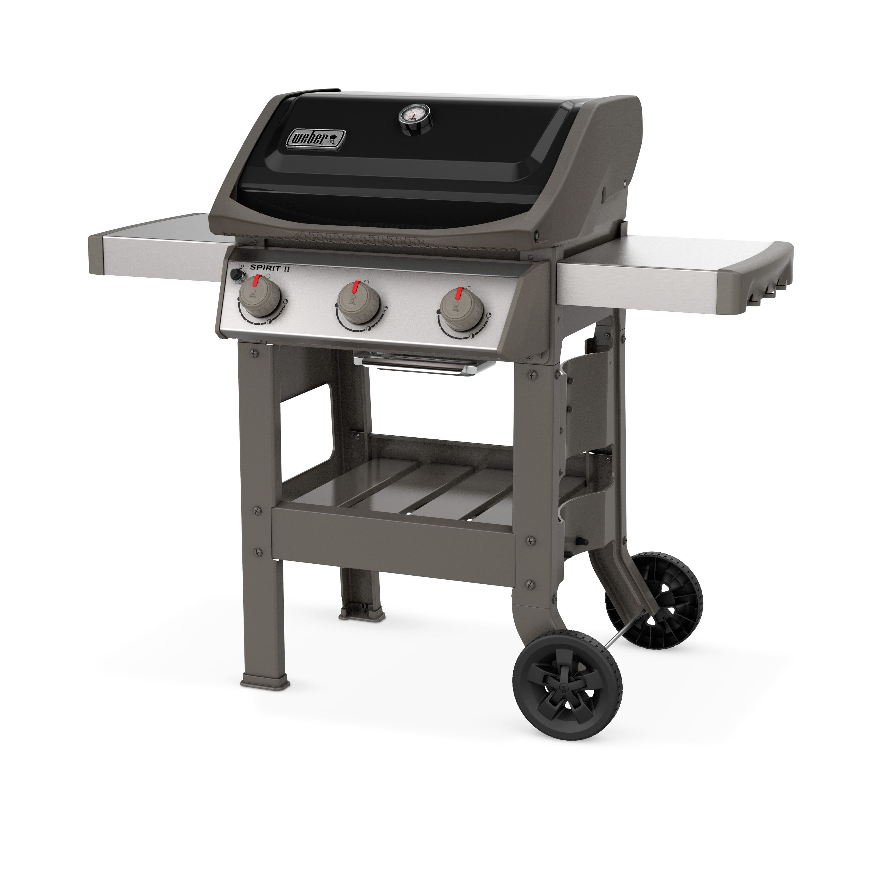 Weber Spirit II E-310 Black 3 burner Gas BBQ