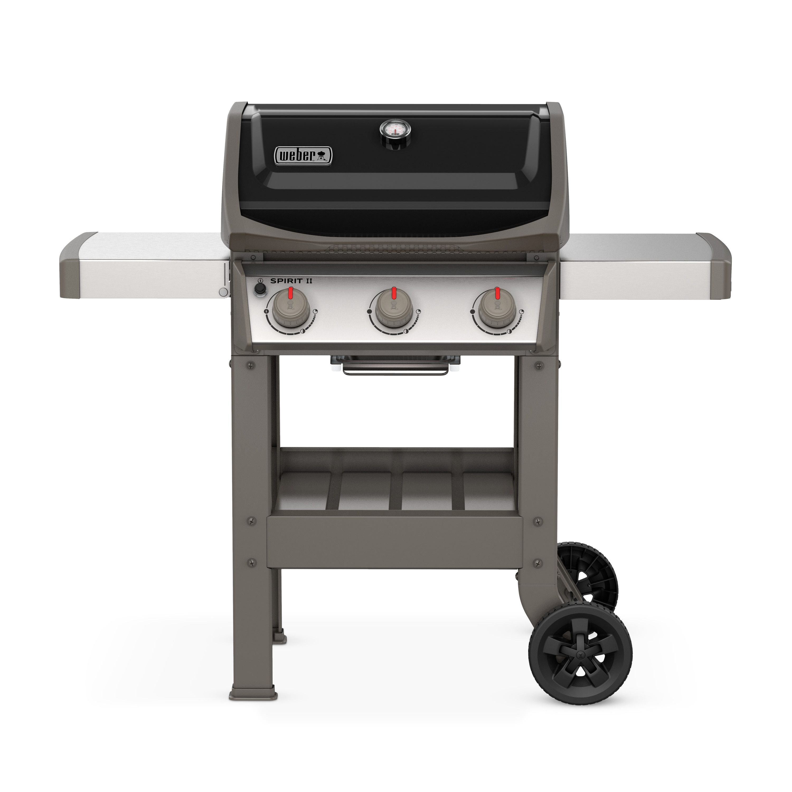 Weber Spirit II E-310 Black 3 burner Gas BBQ