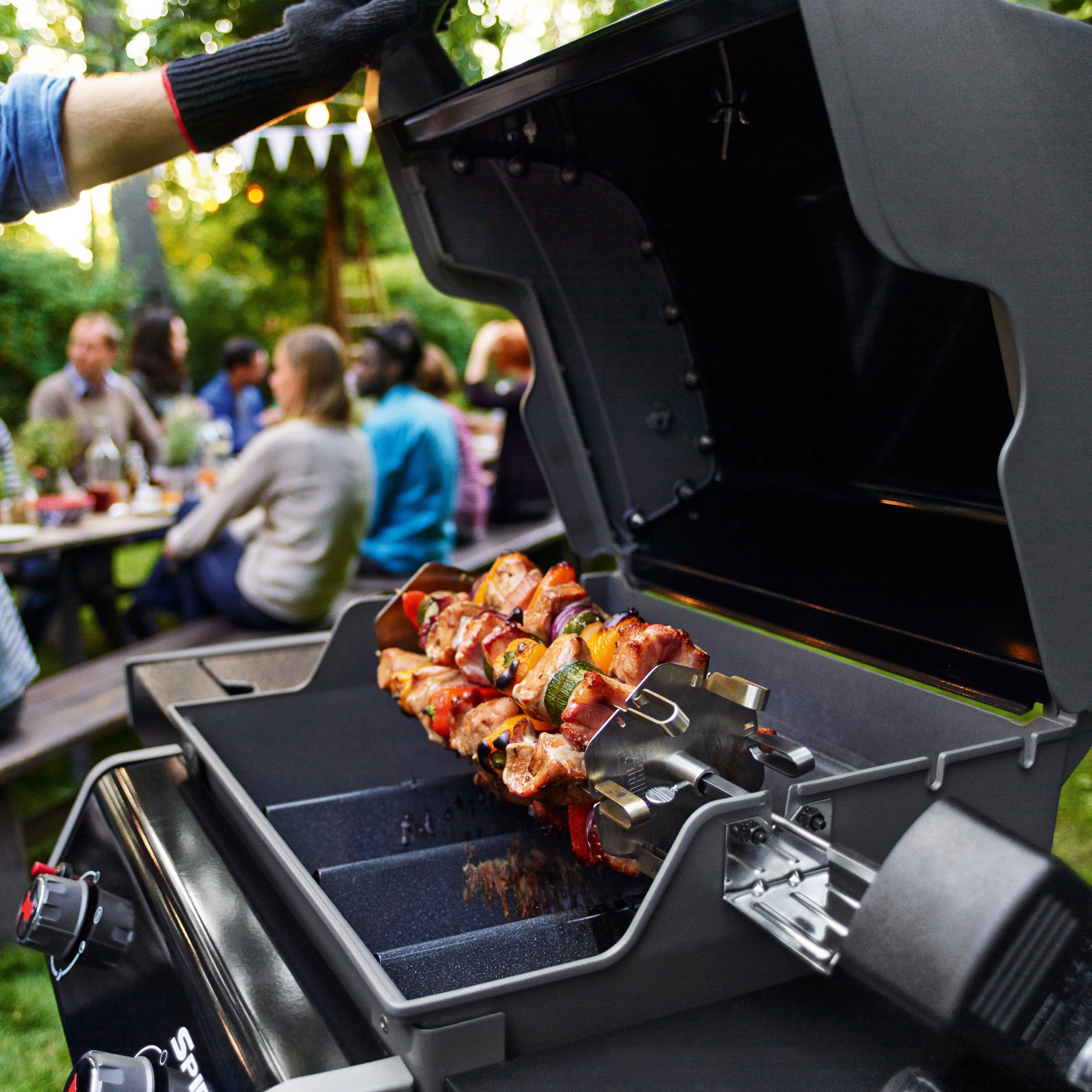 Weber Stainless steel Rotisserie set