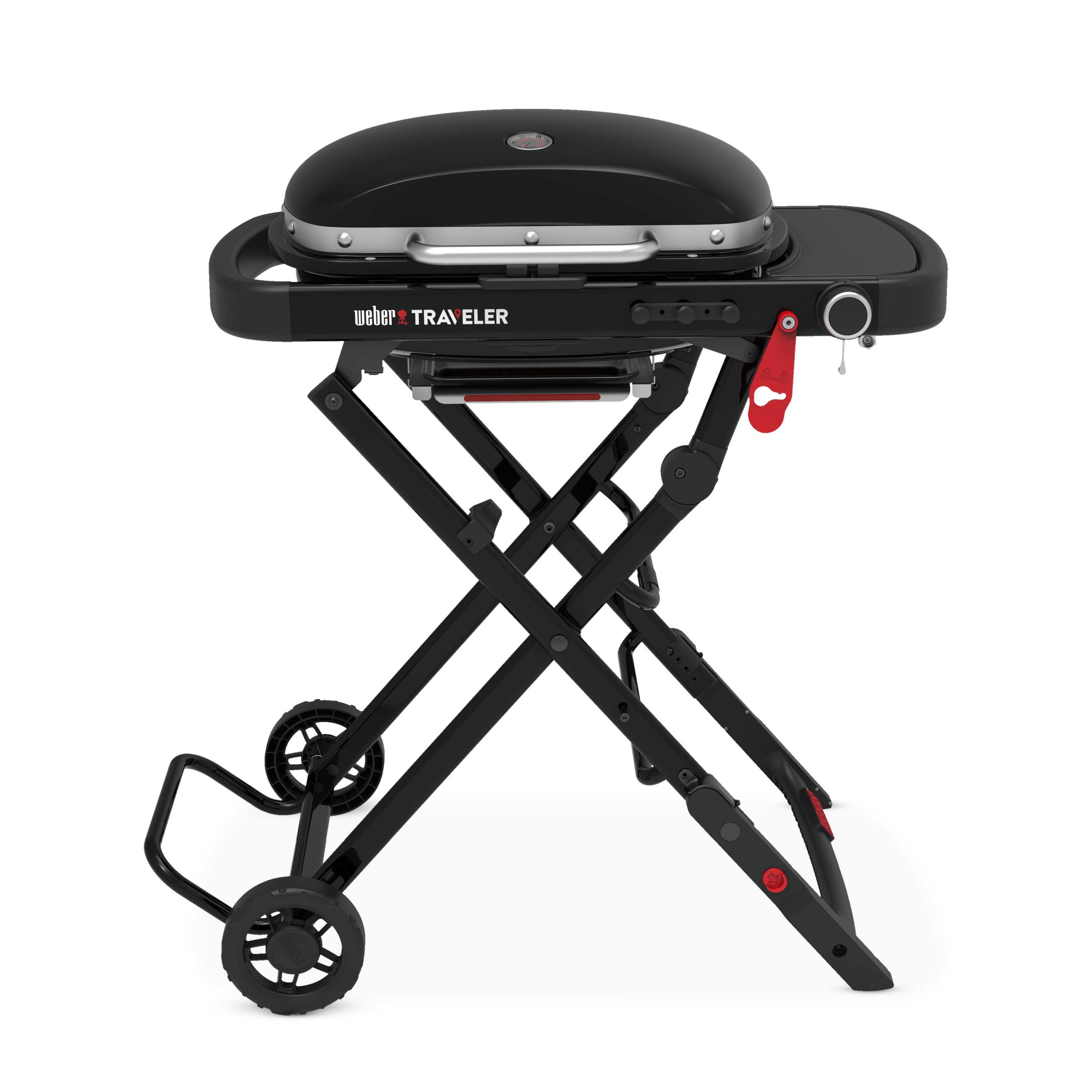 Weber Traveller Compact Black 1 burner Gas BBQ DIY at B Q