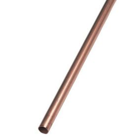 Wednesbury Copper Compression Tube (L)2m (Dia)15mm, Pack of 10