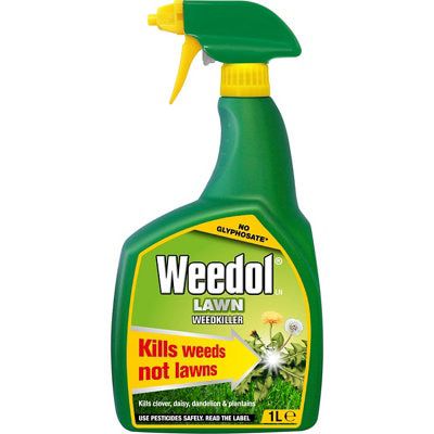 Weedol Lawn Weed Killer 1l 1 01kg Diy At B Q