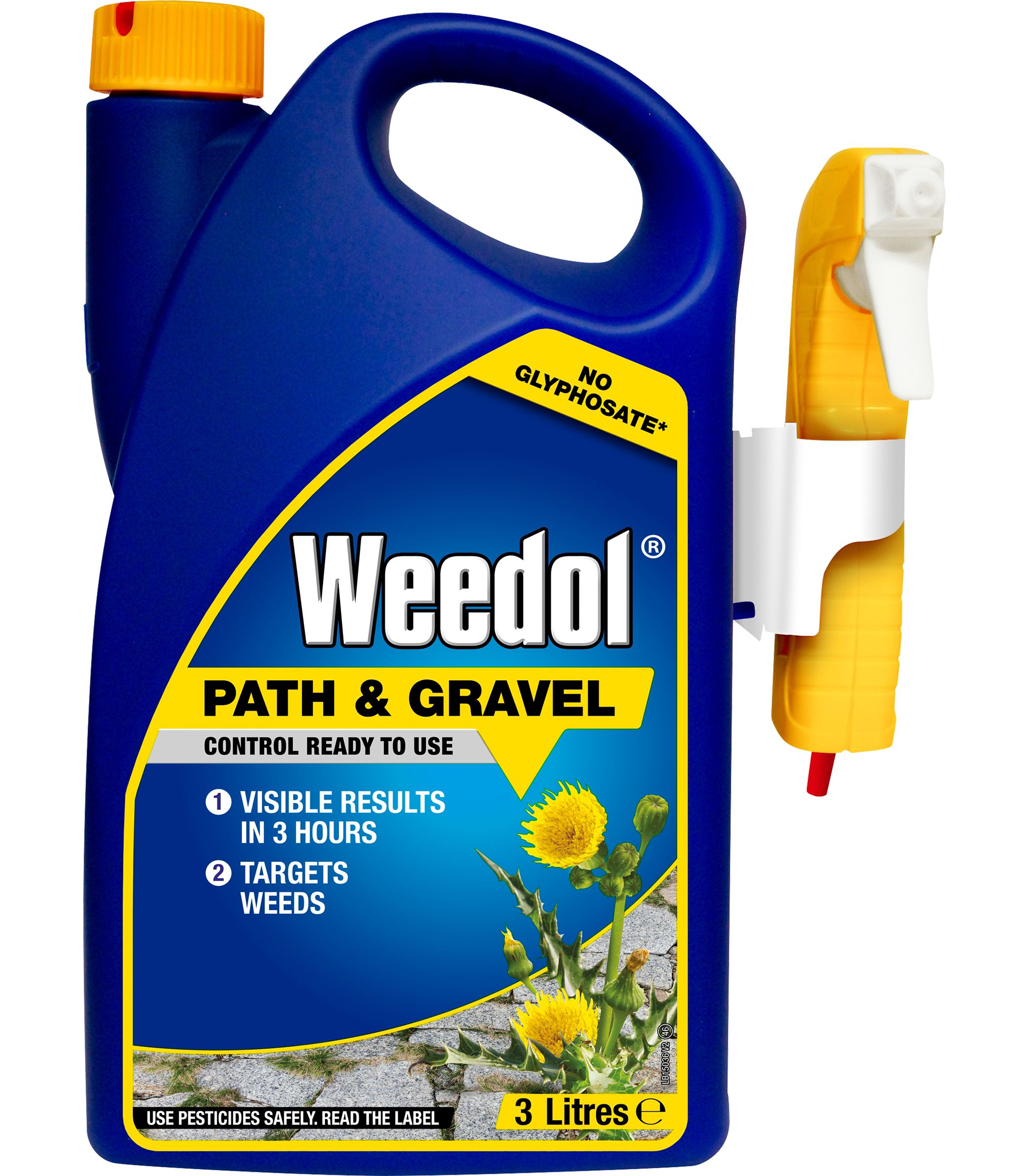 Weedol Path & Gravel Weed killer 3L DIY at B&Q