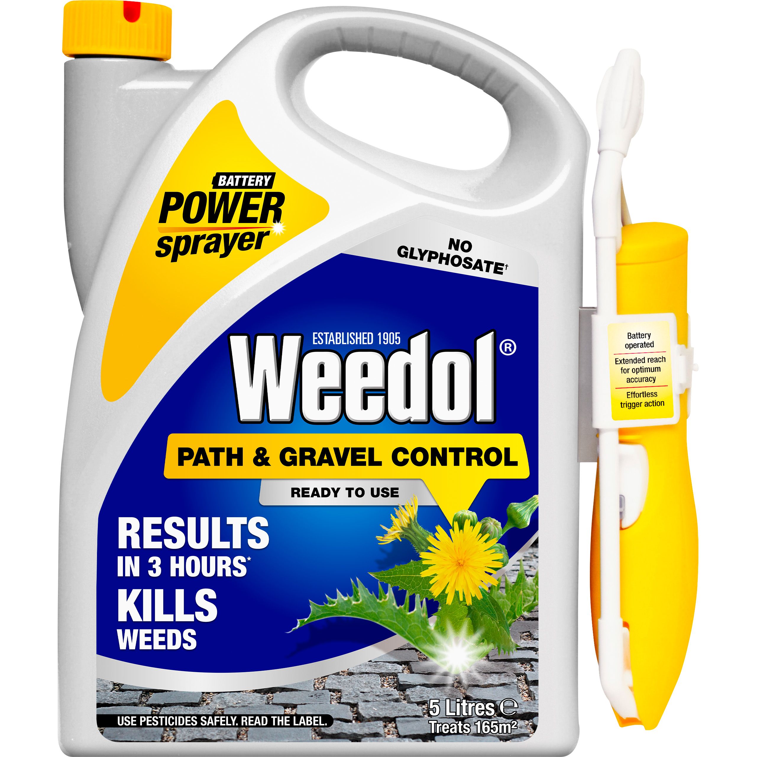 Weedol Path & gravel Weed killer 5L DIY at B&Q