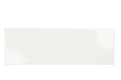 Wellington White Gloss Ceramic Tile, Pack of 33, (L)300mm (W)100mm ...