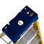Werner 10 tread Aluminium & fibreglass Step Ladder (H)2.79m
