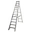 Werner 12 tread Aluminium Step Ladder (H)3.73m