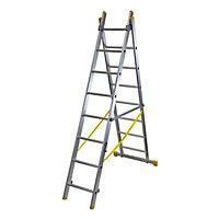 Werner 16 tread Combination Ladder