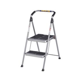 Werner 2 tread Steel Foldable Step stool (H)0.9m