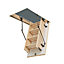 Werner 3 section 11 tread Loft ladder kit