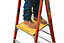 Werner 4 tread Fibreglass Platform step Ladder (H)2.1m