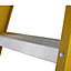 Werner 8 tread Aluminium & fibreglass Step Ladder (H)2.23m