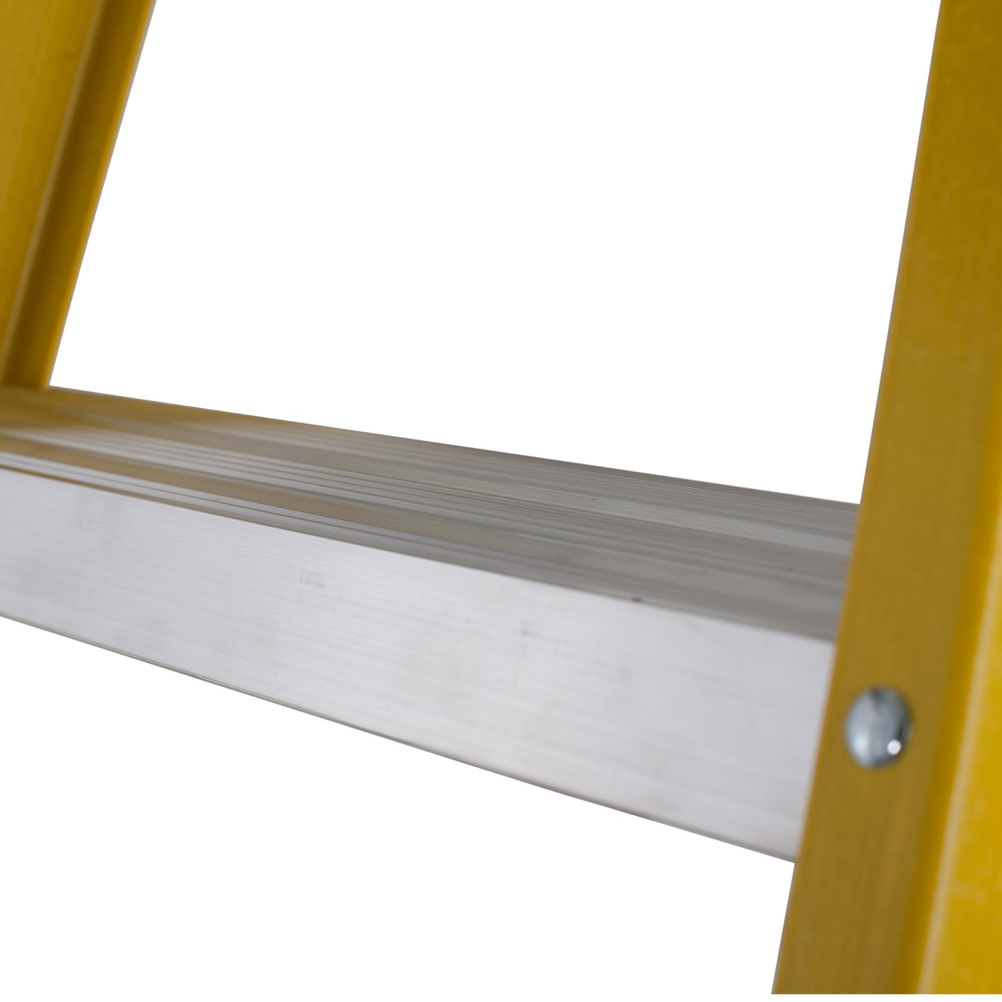 Werner 9 tread Aluminium & fibreglass Platform step Ladder (H)2.94m