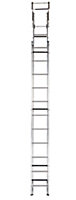 Werner Extendable 27 tread Roof ladder
