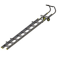 Werner Trade Double 18 tread Roof ladder