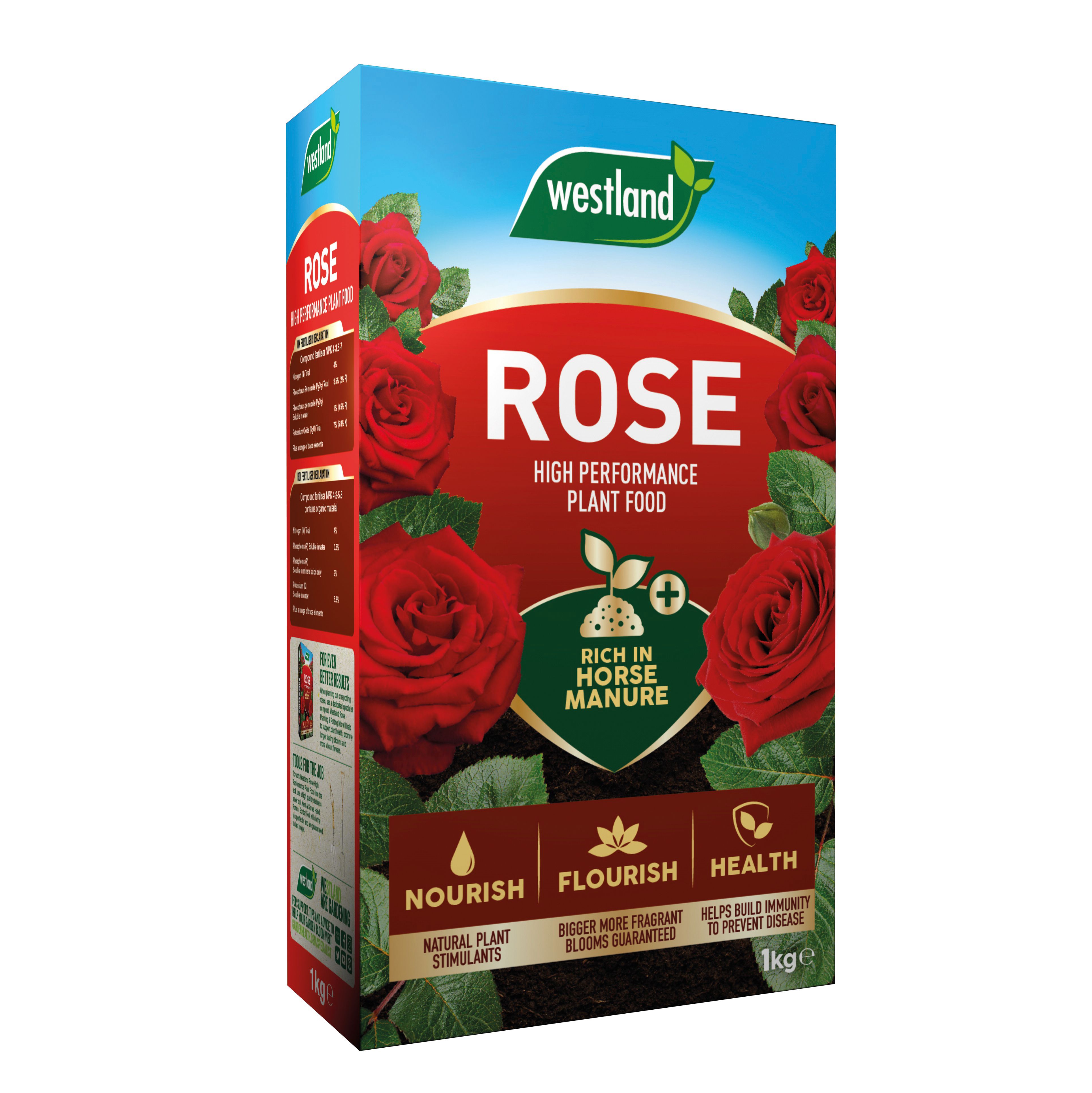 Westland Enriched horse manure Rose Plant feed Pellets 1kg