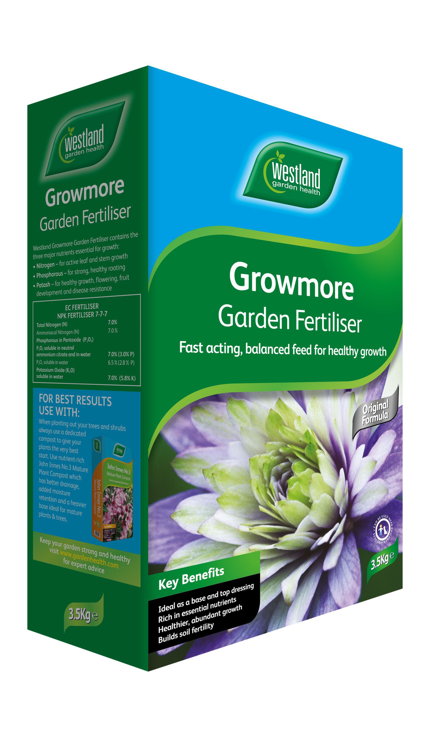 Westland Growmore Plant feed Granules 3.5kg