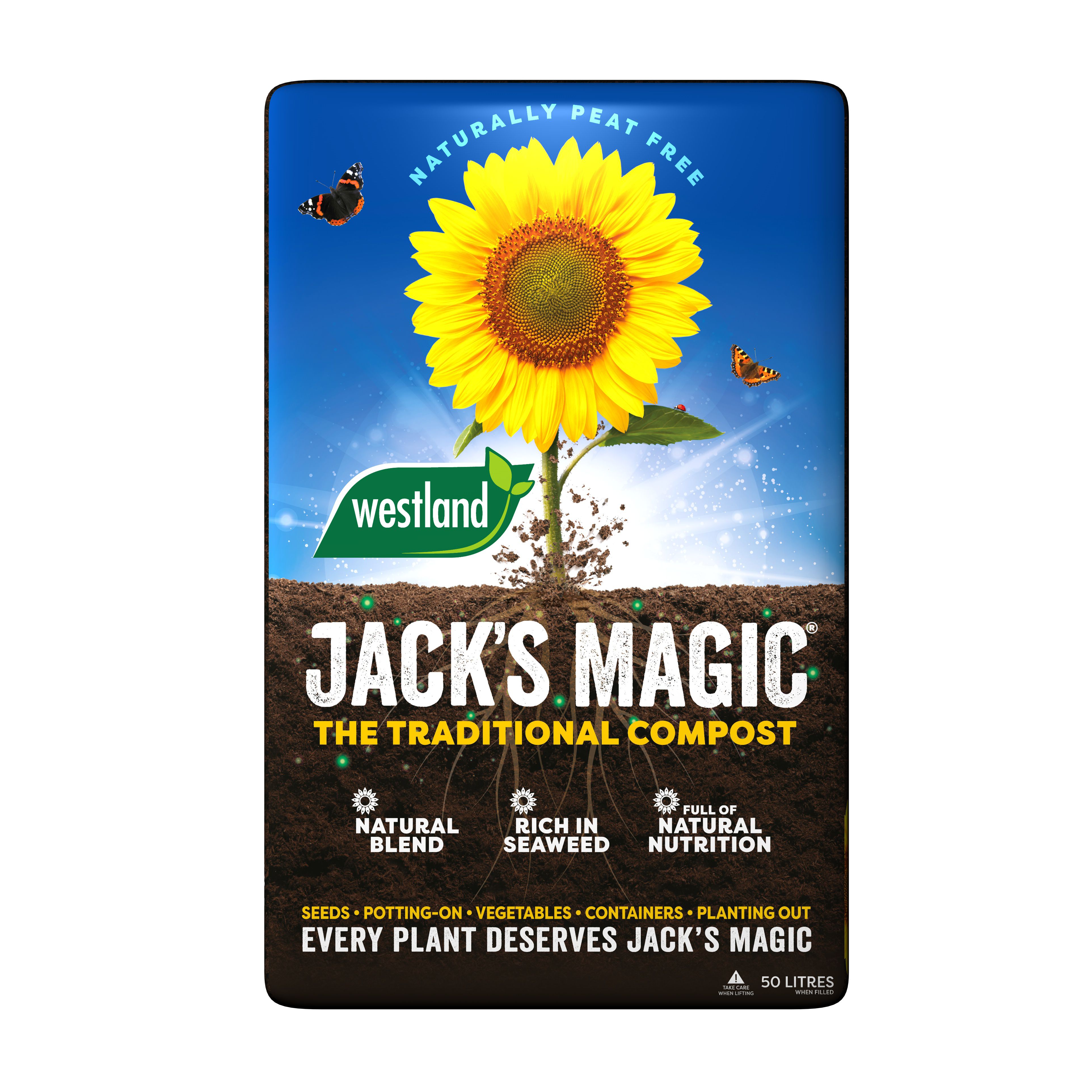 Westland Jack's Magic Peat-free Compost 50L