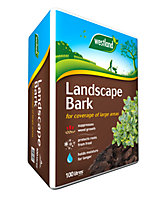 Westland Landscape Brown Large Bark chippings 100L Bag