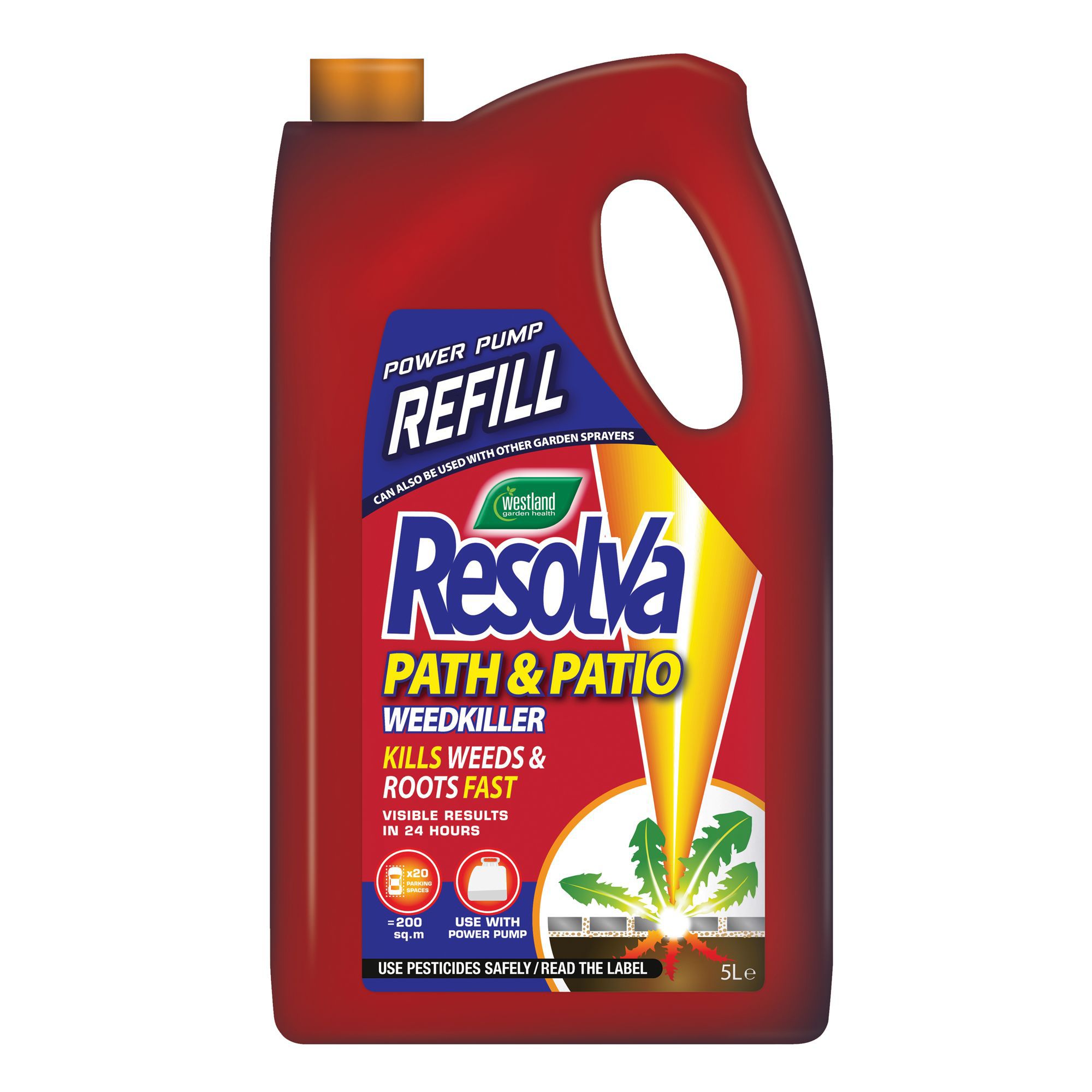 Westland Path & patio Weed killer 5L 5.3kg DIY at B&Q