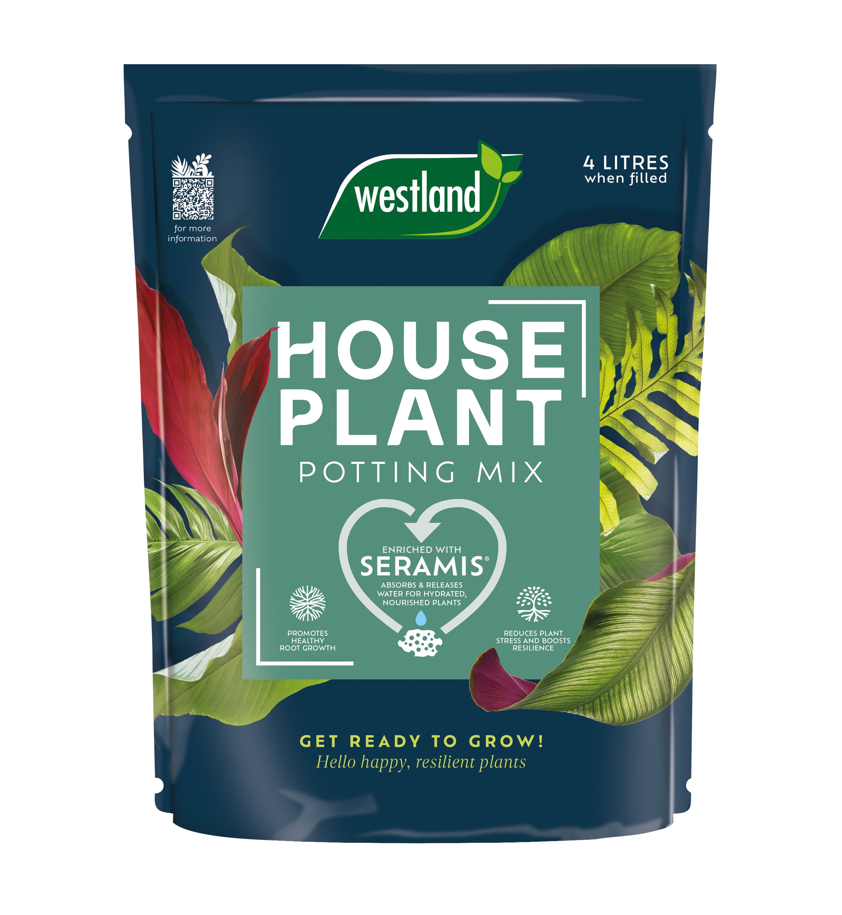 Westland Peat free Houseplant Compost 4L