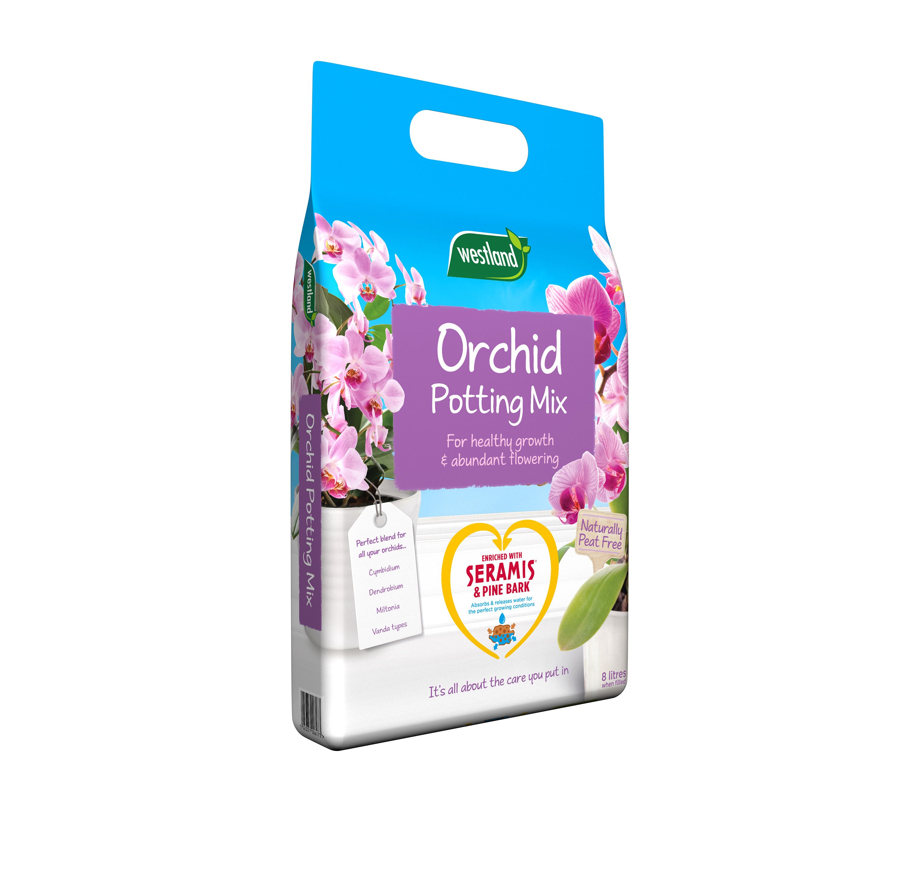 Westland Potting mix Peatfree Orchid Compost 8L DIY at B&Q