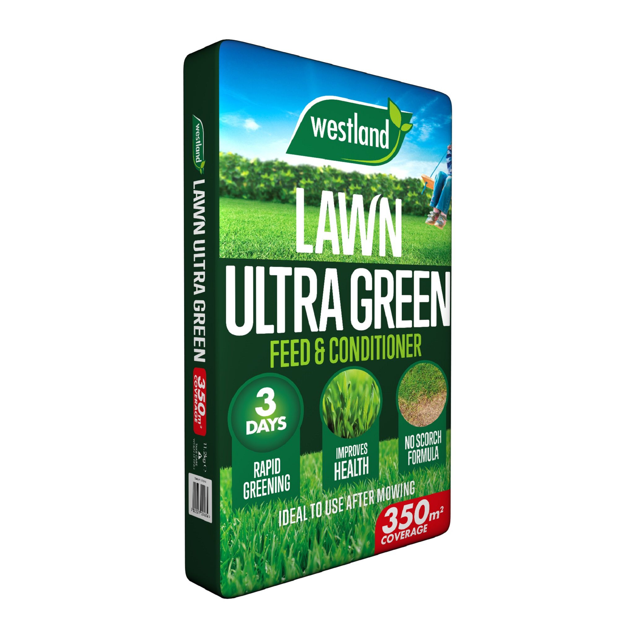 Westland Ultra Green Lawn fertiliser Granules 350m² 12.25kg