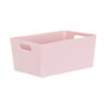 Wham Studio 4.02 High Polished Finish Soft lilac Plastic Nestable Storage basket (H)1.1cm (W)2.5cm
