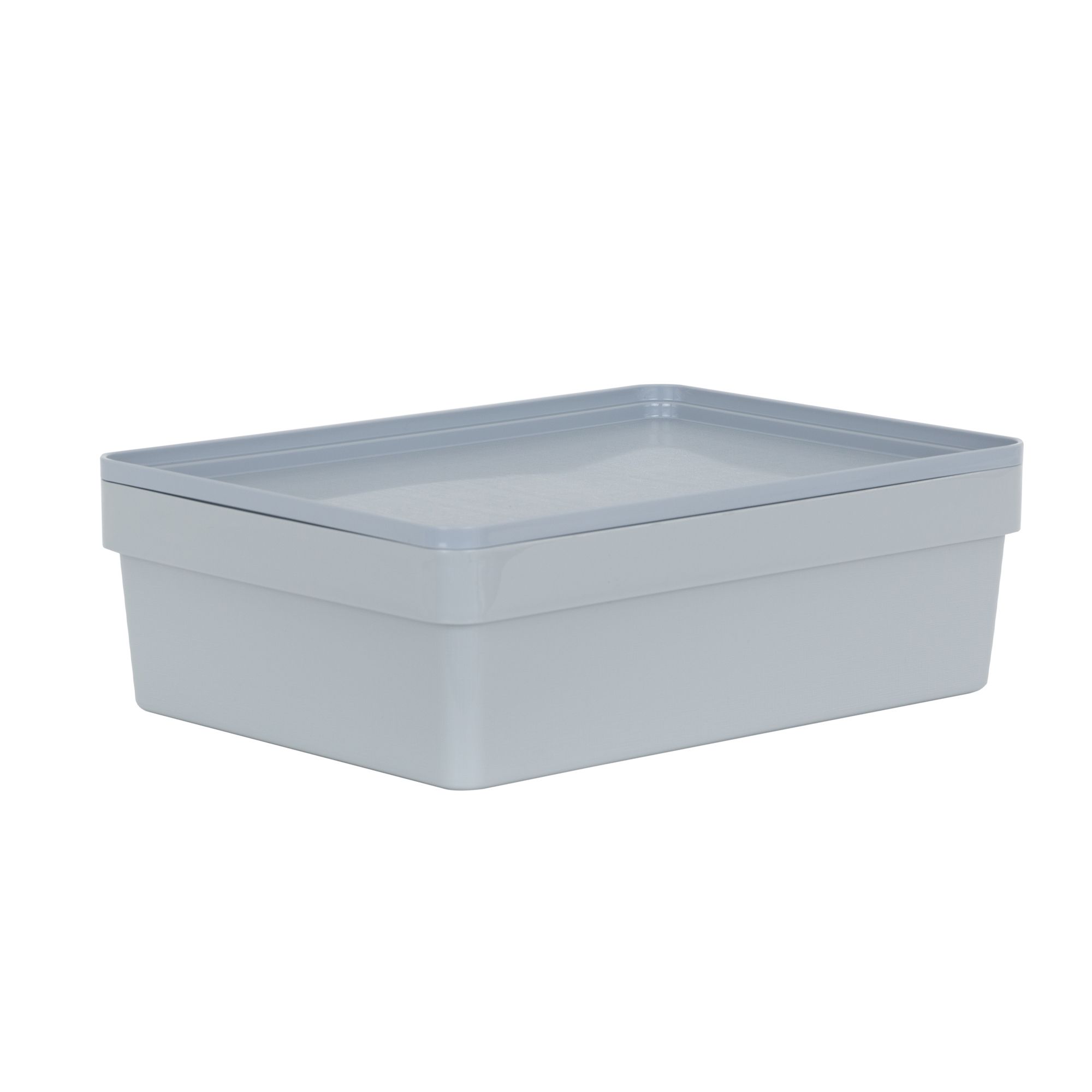 Wham 15.01 17cm 13 Division Plastic Organiser Box - Upcycled Soft Grey -  G&T's Original Warehouse