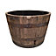 Whiskey barrel Wood rustic Round Plant pot (Dia)60.9cm