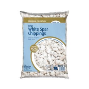 White 10-20mm Chippings, 0.3m²
