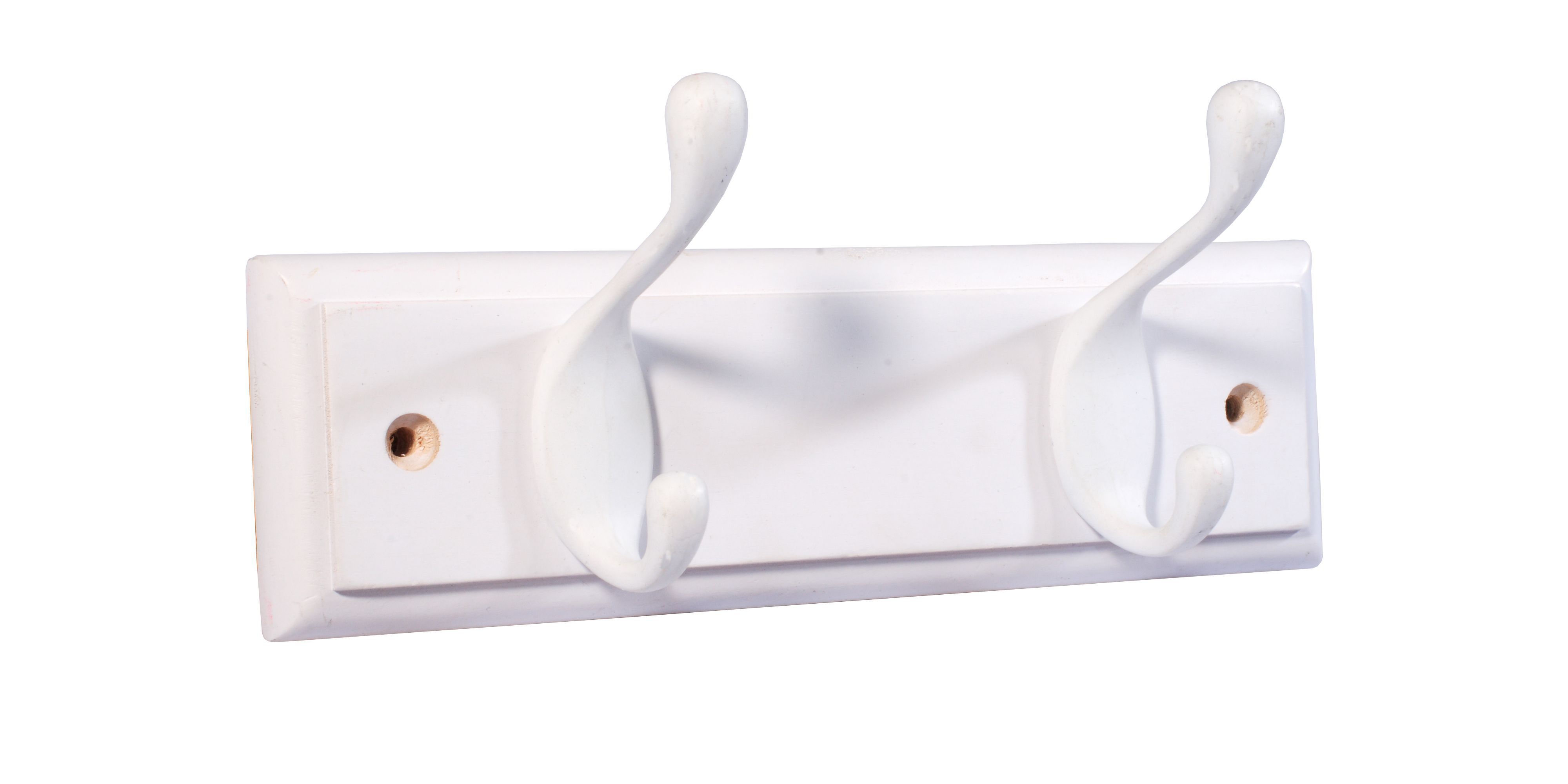 White 2 Hook rail
