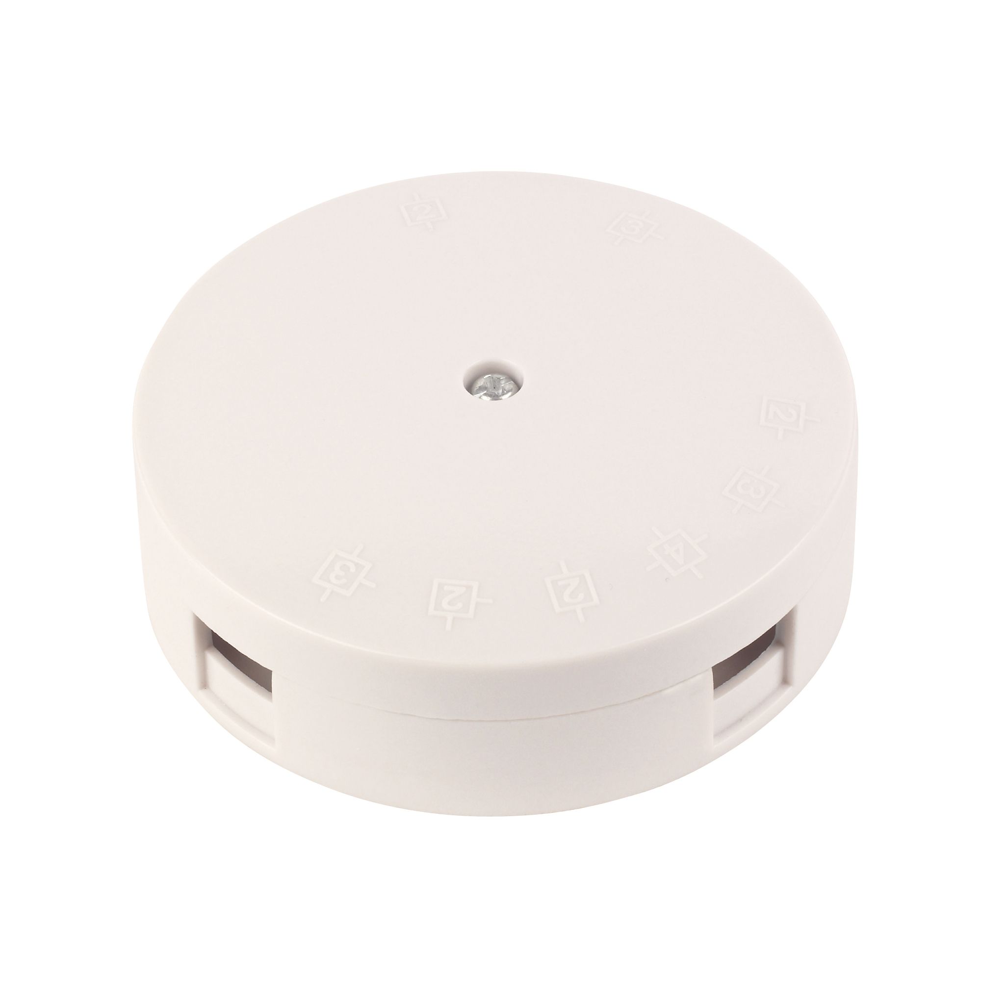 White 20A 1 way 4-terminal Junction box