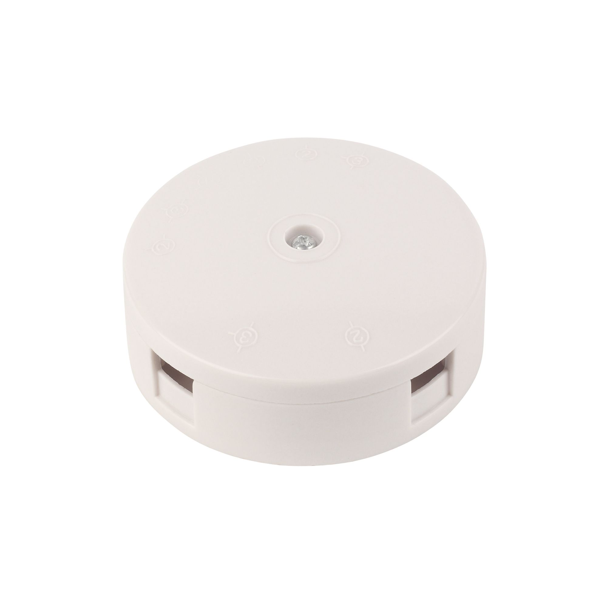 White 30A 1 way 3-terminal Junction box