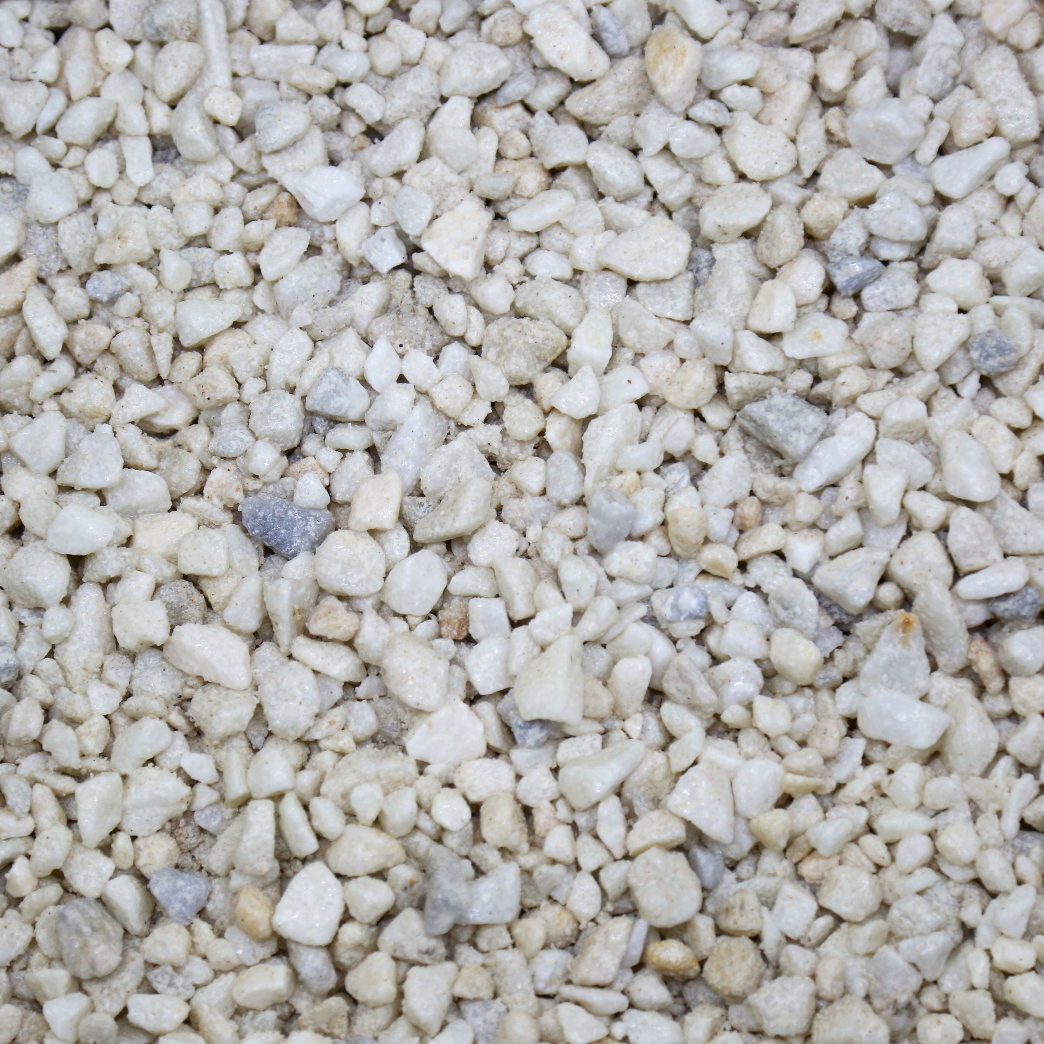 White 8-14mm Chippings, Small, 0.3m²