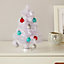 White Artificial Christmas tree